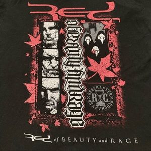 Red Of Beauty and Rage Tee L
